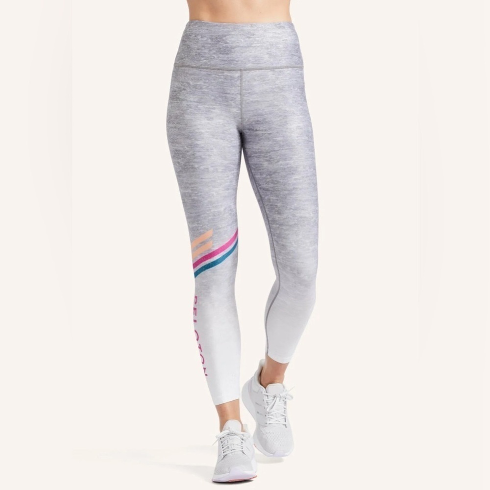 Peloton Women's Roller Rink High Waist Full Length Leggings Tights Sz Small